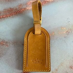 Authentic Louis Vuitton Luggage Tag